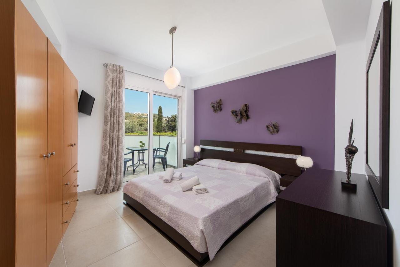 Iliana Apartment Afantou Bagian luar foto
