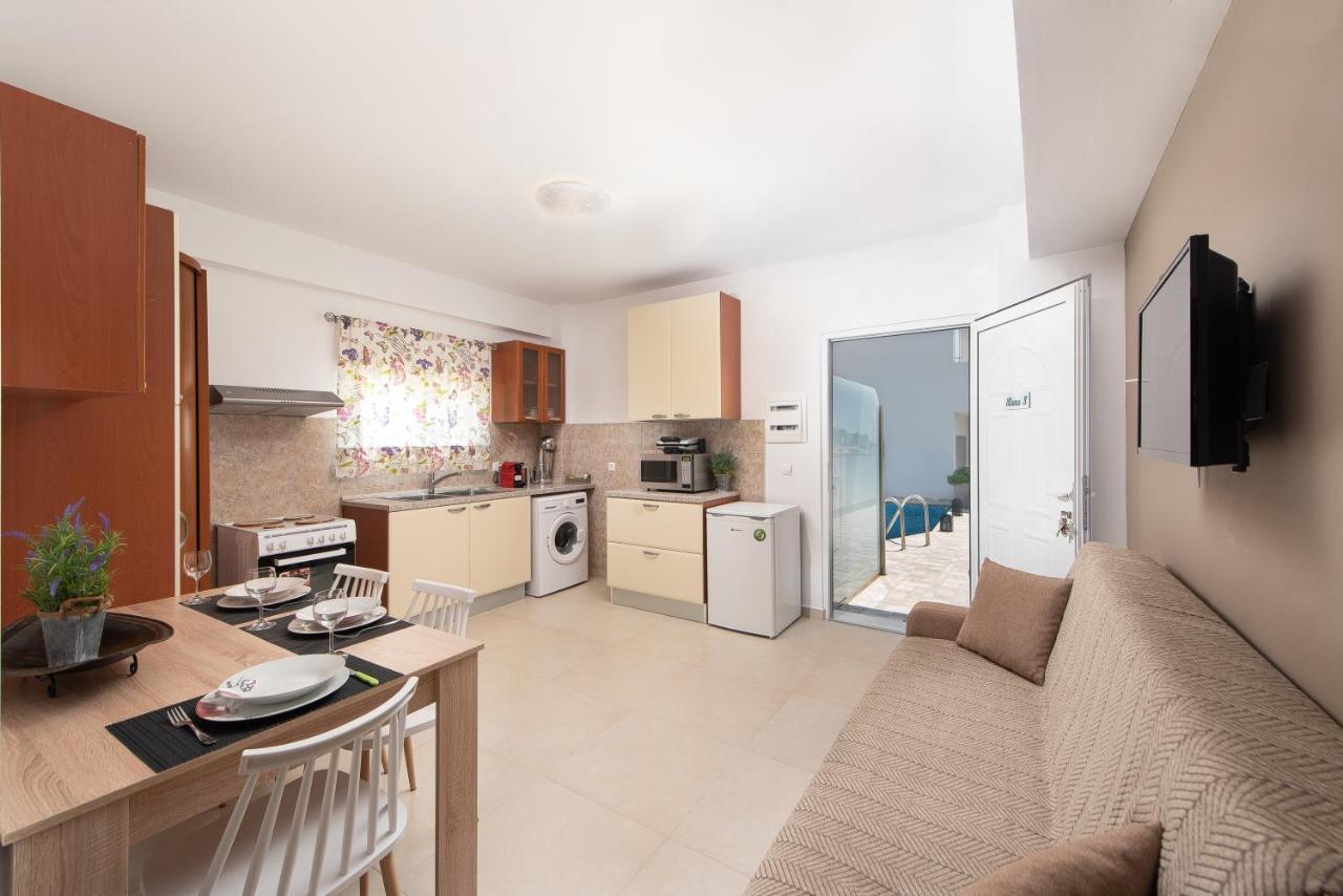 Iliana Apartment Afantou Bagian luar foto