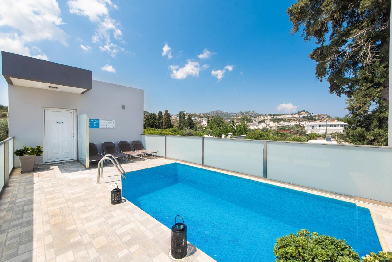 Iliana Apartment Afantou Bagian luar foto